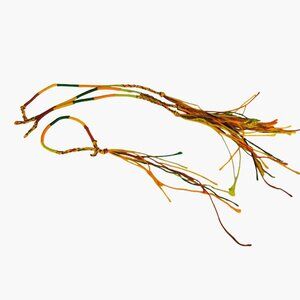 Colorful Friendship Bracelets Rasta Red Green Yellow Boho Hippie Lot 4